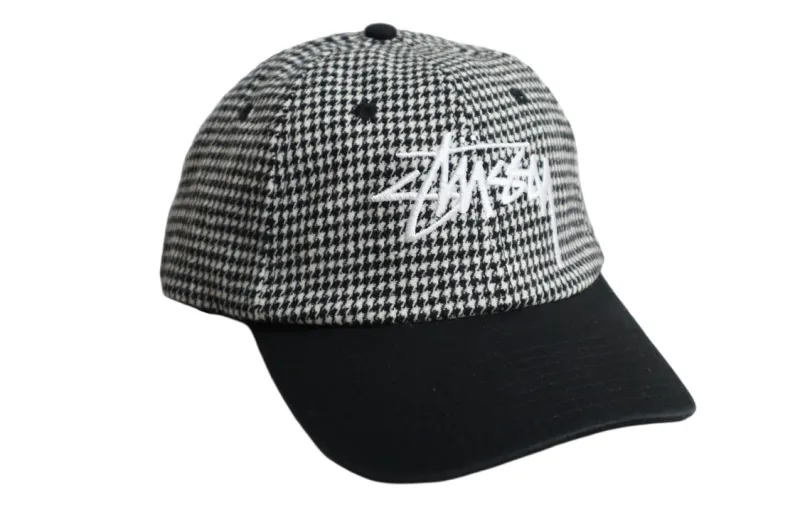 Stussy Cotton Baseball Caps Women's Black
