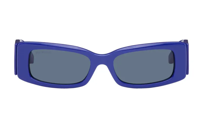 Balenciaga Eyewear Logo print Arm Detail Sunglasses