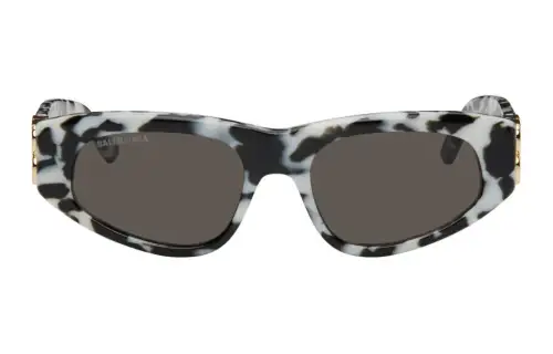 Balenciaga Acetate Cat Eye Sunglasses Women's Black
