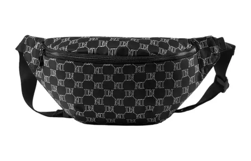 Li Ning Sports Life Collection Polyester Crossbody Fanny Pack Regular Unisex Black