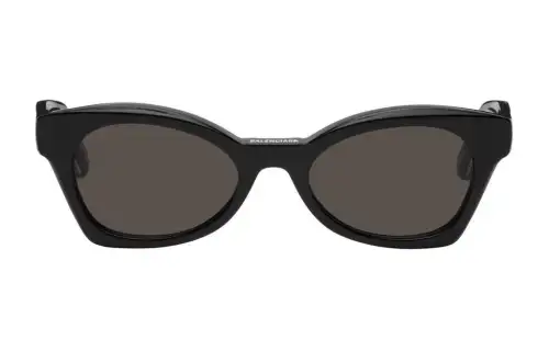 Balenciaga Acetate Cat Eye Sunglasses Women's Black