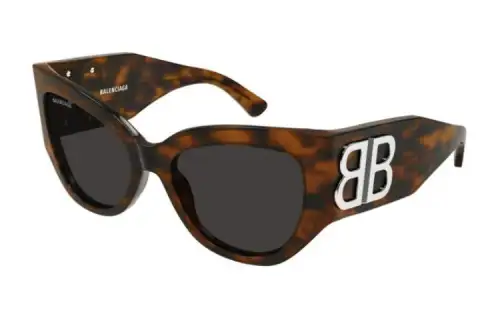 Balenciaga Acetate Cat Eye Sunglasses Women's Tortoiseshell