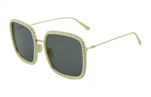 DIOR Butterfly Sunglasses Women's Gold