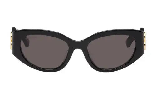 Balenciaga logo-plaque cat-eye sunglasses