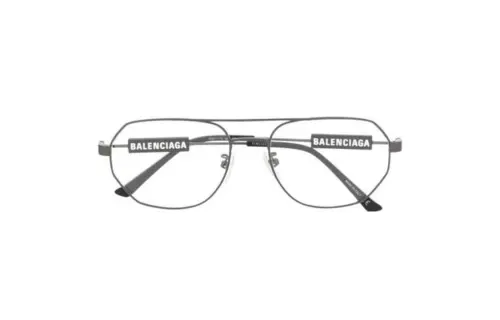 Balenciaga logo navigator glasses