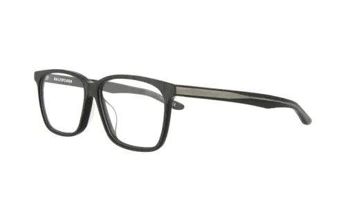 Balenciaga Acetate Irregular Shape Eyeglass Frames Men's Gray