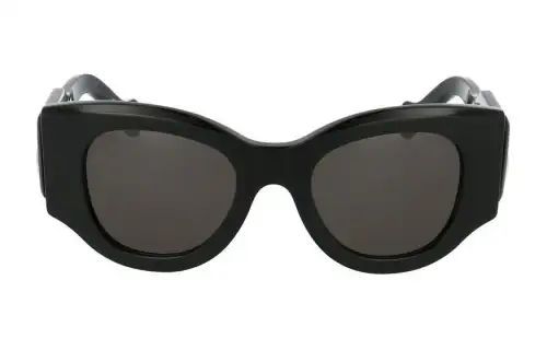 Balenciaga Oval Sunglasses Women's Black