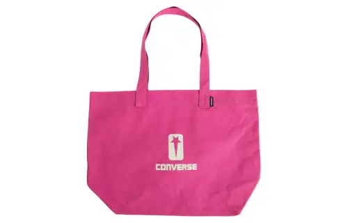 RICK OWENS Drkshdw X Converse Logo Detailed Tote Bag