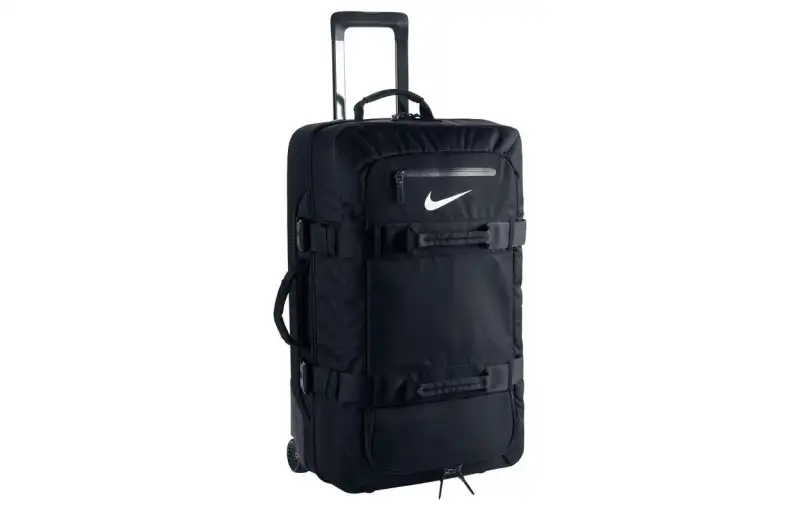 Nike Nylon Suitcase Luggage 30 Inch Unisex Black