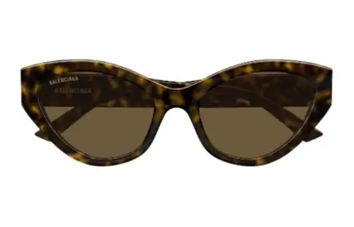 Balenciaga Cat Eye Sunglasses Women's Brown