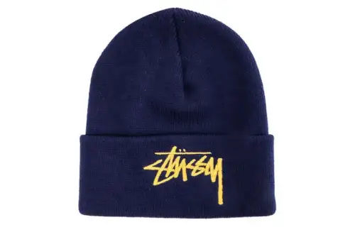 Stussy Acrylic Beanies Men's Marine Blue