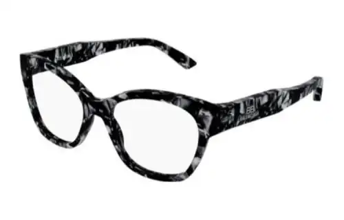 Balenciaga Square Eyeglass Frames Women's Multicolor