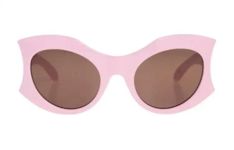 Balenciaga Cat Eye Frame Bio Injection Sunglasses