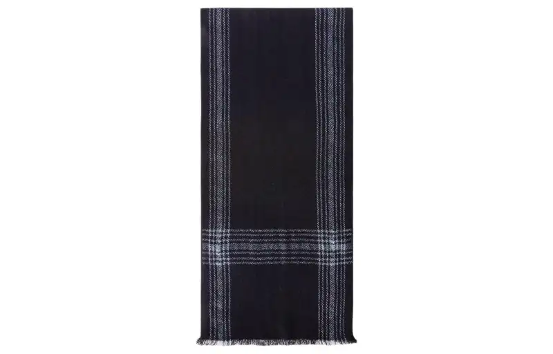 Loro Piana Knit Scarves Men's Blue