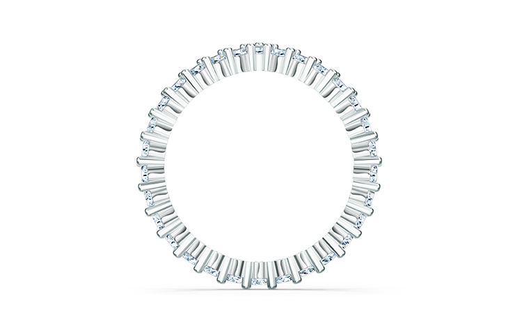 Женское кольцо Swarovski Vittore (серебристое) — фото 4