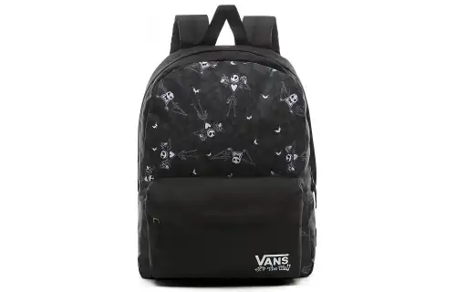 Vans × Disney Collaboration Polyester Backpack Regular Unisex Black