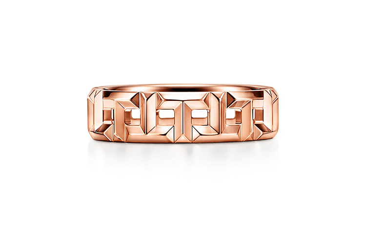 Кольцо TIFFANY TIFFANY & CO. T (розовое золото)