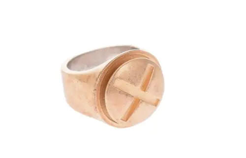 Maison Margiela Rings Men's Gold