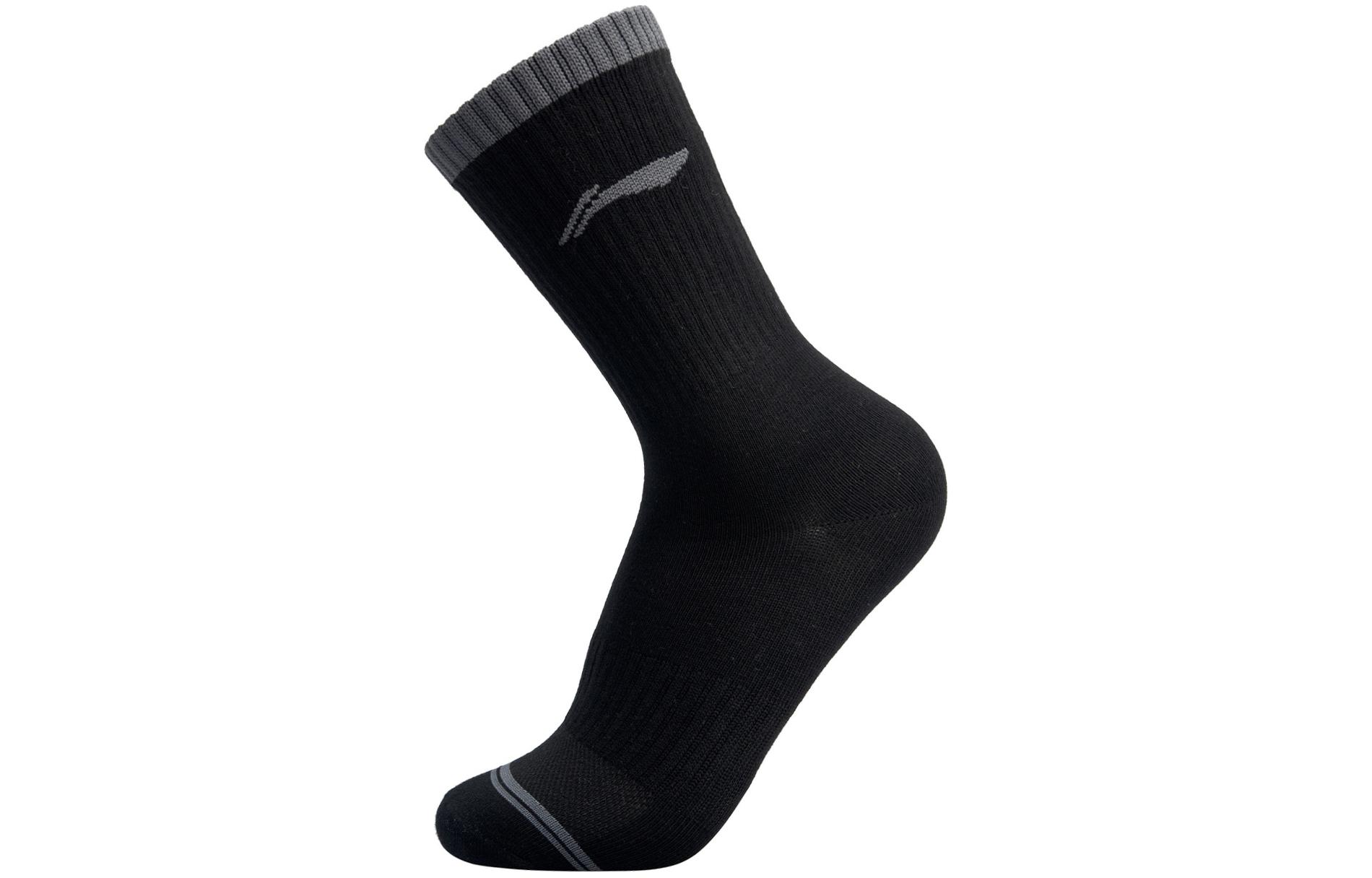 Li Ning Crew Socks Unisex 6 Pack