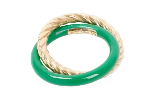 Bottega Veneta Rings Women's Green
