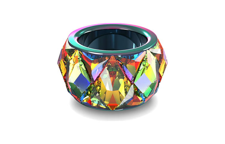 Женское кольцо Swarovski Curiosa (разноцветное)