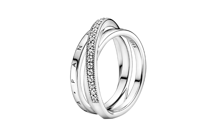 Женское кольцо Pandora (серебряное)