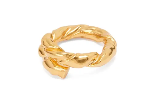 LOEWE Sterling Silver Rings Women's Gold