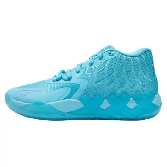 Puma MB.01 Vintage Basketball Shoes Men Mid-top Blue