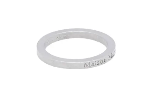 Maison Margiela Rings Unisex Silver