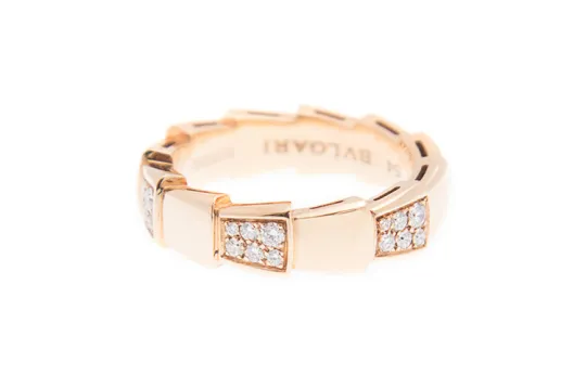 BVLGARI SERPENTI VIPER Diamond Rings Women's