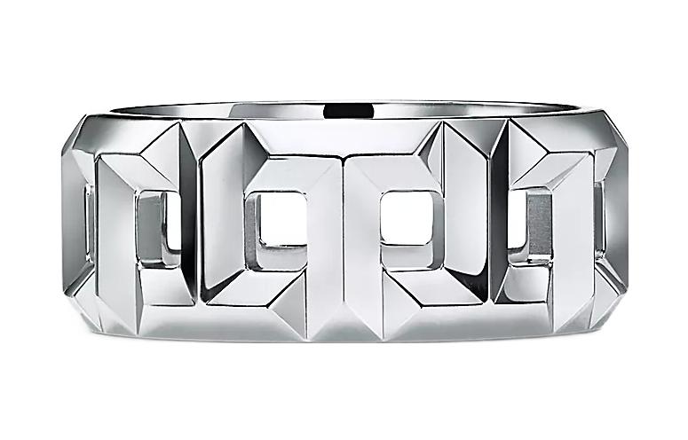 Женское кольцо TIFFANY (серебристое)