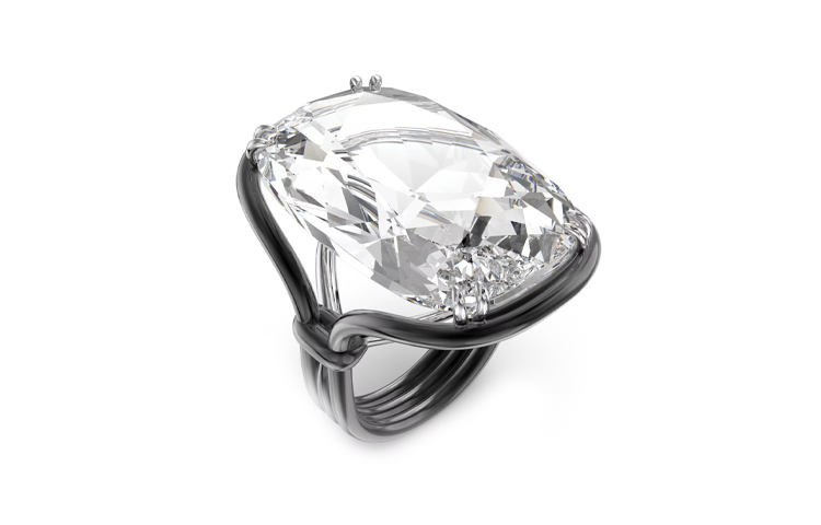 Женское кольцо Swarovski Harmonia (серебряное)
