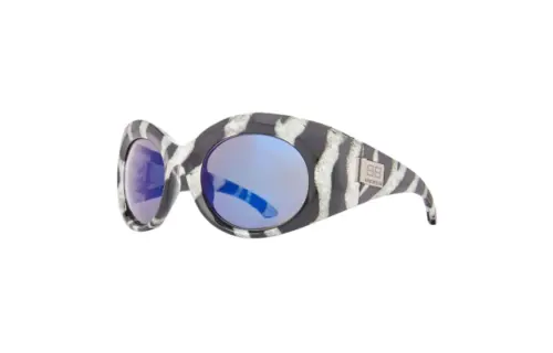 Balenciaga Round Sunglasses Women's Two tone