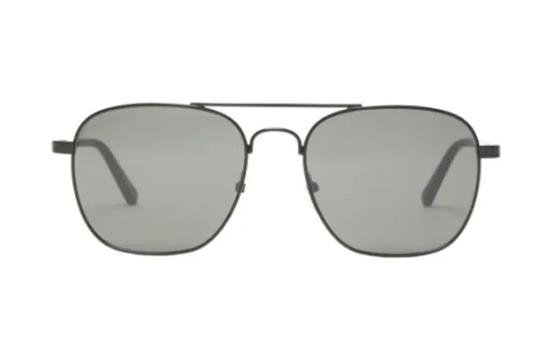Balenciaga Aviator Sunglasses Men's Black