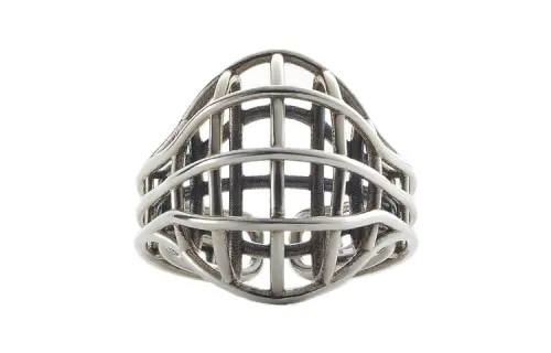 Bottega Veneta Rings Women's Silver