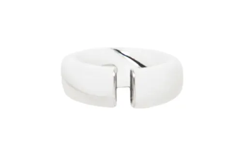 Bottega Veneta Rings Unisex White