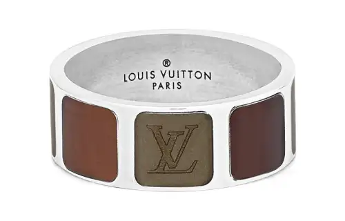 LOUIS VUITTON Rings Men's Brown