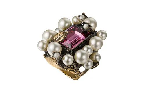 GUCCI Rings Unisex Purple