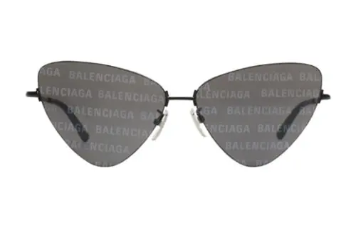 Balenciaga Cat Eye Sunglasses Women's Black