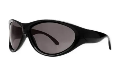 Balenciaga Oval Sunglasses Men's Black