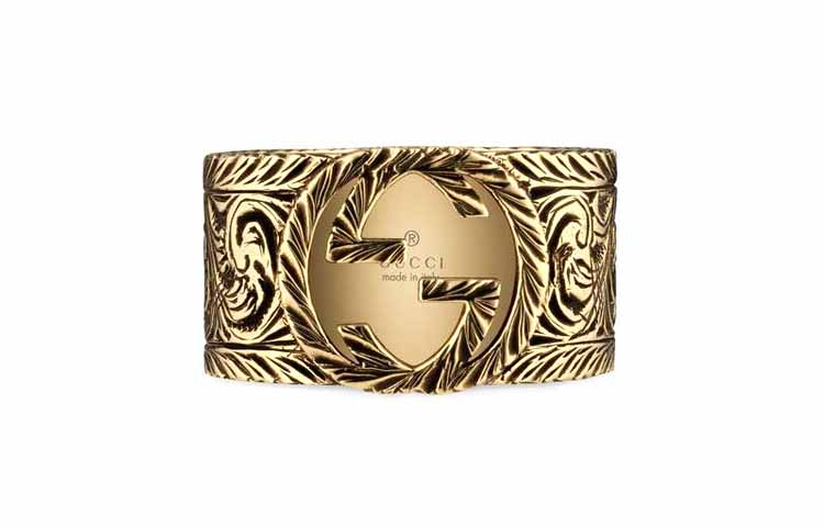 Кольцо Gucci garden Gk 18K (золотой) — фото 1