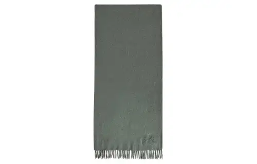 Loro Piana Knit Scarves Men's Gray Green