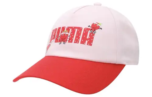 PUMA Cotton, Polyester Baseball Caps Kids' Pink
