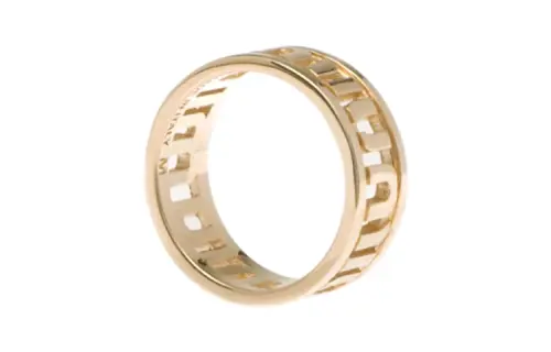 MIU MIU Metal Rings Women's Gold