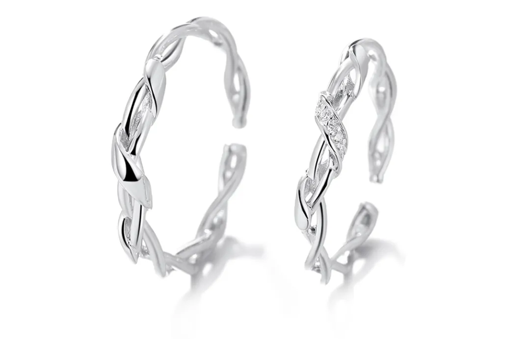 Clect 925 Sterling Silver Rings Unisex
