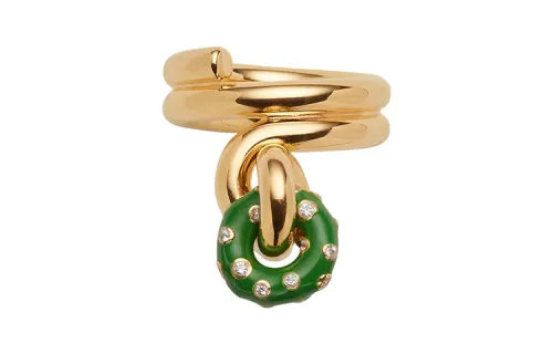 Bottega Veneta Rings Women's Green