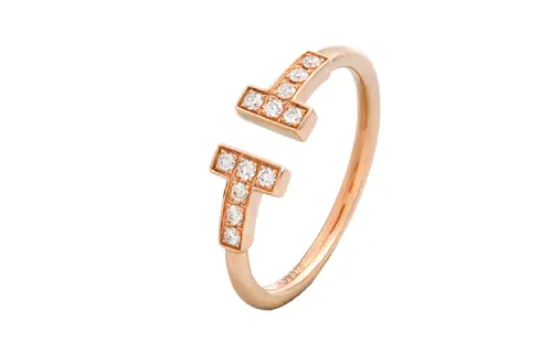 TIFFANY & CO. 18K Rose Gold Rings Women's
