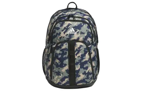 Adidas Polyester Backpack Unisex Black & Multicolor