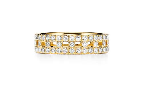 TIFFANY & CO. T 18K Gold Rings Unisex