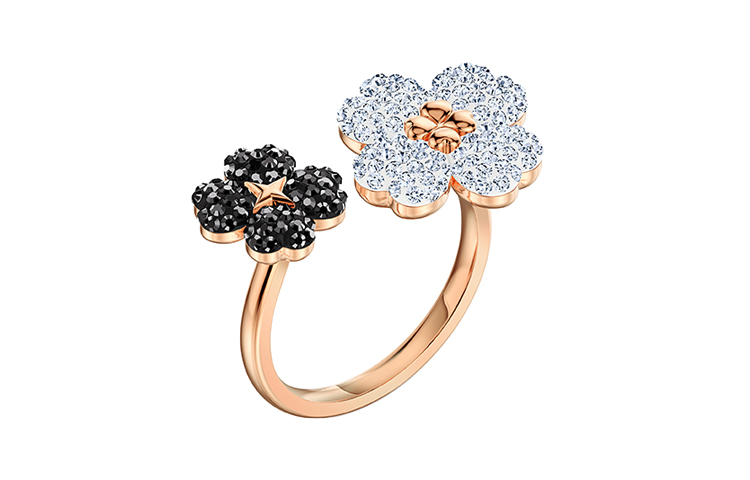 Swarovski Latisha Elegant Flower Ring for Women